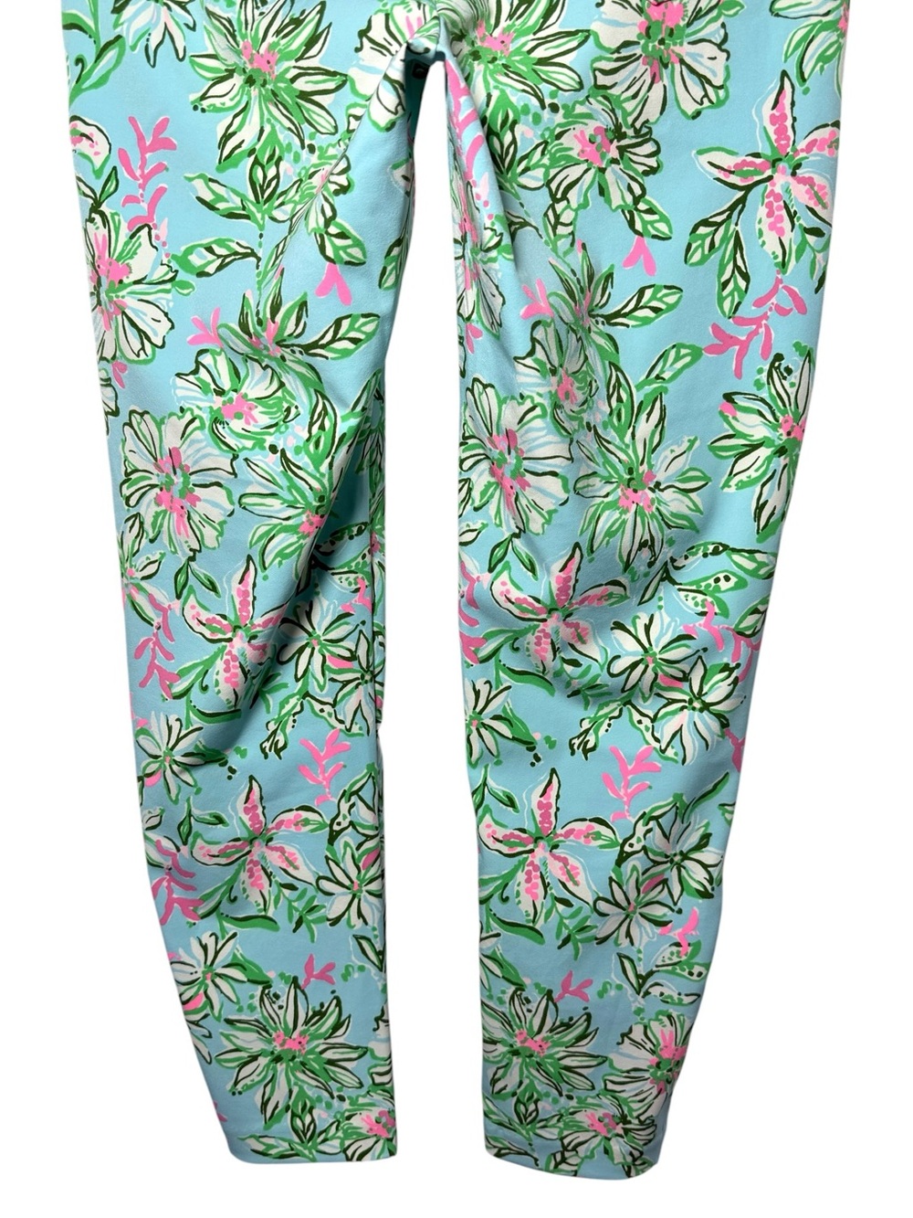 Lilly Pulitzer Luxletic Corso Pant Multi Lil Sun Of A Bun Golf Size 8 - Picture 8 of 10